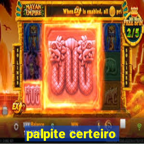 palpite certeiro